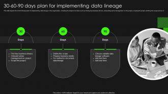 Data Lineage Importance It 30 60 90 Days Plan For Implementing Data Lineage