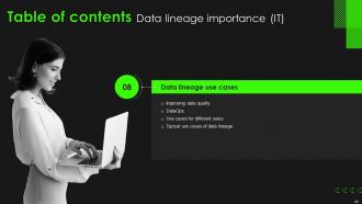 Data Lineage Importance IT Powerpoint Presentation Slides Slides Content Ready