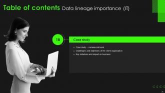 Data Lineage Importance IT Powerpoint Presentation Slides Image Editable