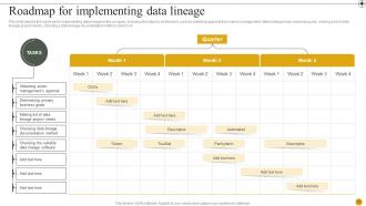 Data Lineage IT Powerpoint Presentation Slides