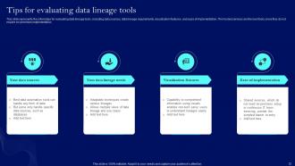 Data Lineage Techniques IT Powerpoint Presentation Slides Impactful