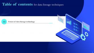 Data Lineage Techniques IT Powerpoint Presentation Slides Designed Template