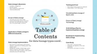 Data Lineage Types IT Powerpoint Presentation Slides Downloadable Impactful