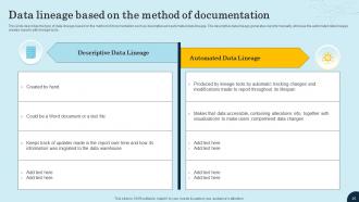 Data Lineage Types IT Powerpoint Presentation Slides V Pre-designed Impactful