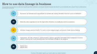 Data Lineage Types IT Powerpoint Presentation Slides V Captivating Downloadable