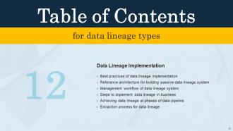 Data Lineage Types IT Powerpoint Presentation Slides Adaptable Downloadable