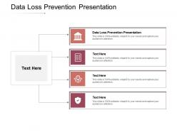 Data loss prevention presentation ppt powerpoint presentation infographic template icons cpb
