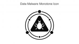 Data Malware Monotone Icon In Powerpoint Pptx Png And Editable Eps Format