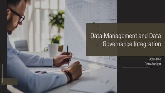 Data Management And Data Governance Integration PPT Summary AT