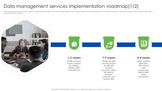Data Management And Integration Data Management Services Implementation Roadmap