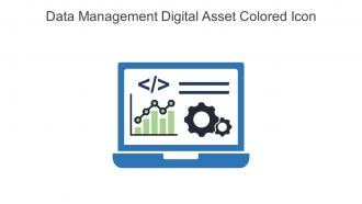 Data Management Digital Asset Colored Icon In Powerpoint Pptx Png And Editable Eps Format