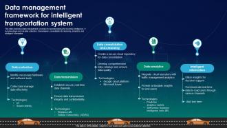 Data Management Framework For Intelligent Transportation Systems Driving Smart TC SS