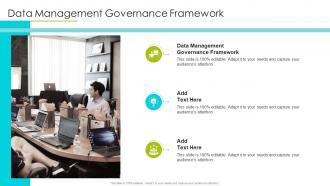 Data Management Governance Framework In Powerpoint And Google Slides Cpb