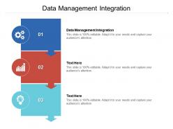 Data management integration ppt powerpoint presentation file template cpb