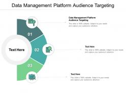 Data management platform audience targeting ppt powerpoint presentation slides icon cpb