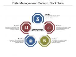 Data management platform blockchain ppt powerpoint presentation file samples cpb