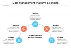 Data management platform licensing ppt powerpoint presentation pictures format cpb