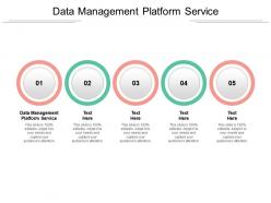 Data management platform service ppt powerpoint presentation show design inspiration cpb