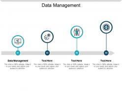Data management ppt powerpoint presentation slides format ideas cpb