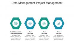 Data management project management ppt powerpoint presentation portfolio ideas cpb