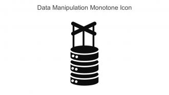 Data Manipulation Monotone Icon In Powerpoint Pptx Png And Editable Eps Format