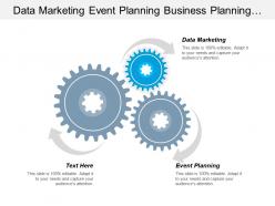 Data marketing event planning business planning financial forecasting cpb