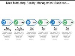 Data marketing facility management business marketing solutions meeting scheduler