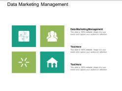 Data marketing management ppt powerpoint presentation gallery graphics template cpb