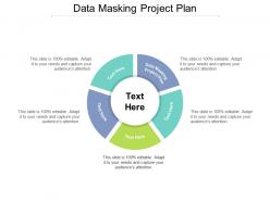 Data masking project plan ppt powerpoint presentation file gridlines cpb