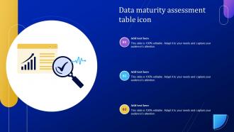 Data Maturity Assessment Table Icon