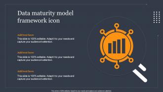 Data Maturity Model Framework Icon