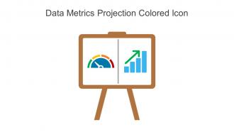 Data Metrics Projection Colored Icon In Powerpoint Pptx Png And Editable Eps Format