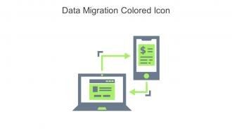 Data Migration Colored Icon In Powerpoint Pptx Png And Editable Eps Format