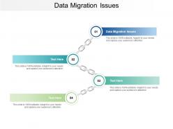 Data migration issues ppt powerpoint presentation inspiration example cpb