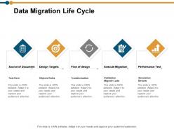 Data migration life cycle ppt powerpoint presentation model tips