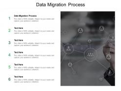 Data migration process ppt powerpoint presentation file background cpb