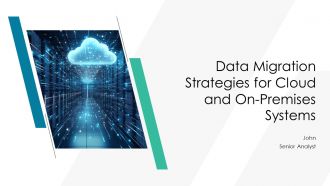 Data Migration Strategies For Cloud And On Premises Systems PPT PowerPoint AT