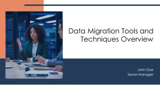Data Migration Tools And Techniques Overview PPT Presentation AT