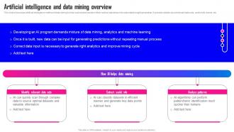 Data Mining A Complete Guide Artificial Intelligence And Data Mining Overview AI SS