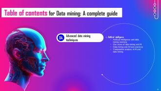 Data Mining A Complete Guide Powerpoint Presentation Slides AI CD Downloadable Image