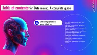 Data Mining A Complete Guide Powerpoint Presentation Slides AI CD Colorful Image