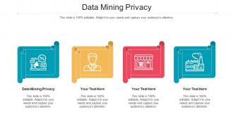Data Mining Privacy Ppt Powerpoint Presentation Ideas Grid Cpb