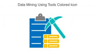 Data Mining Using Tools Colored Icon In Powerpoint Pptx Png And Editable Eps Format