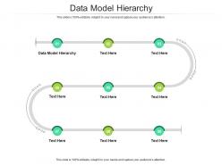 Data model hierarchy ppt powerpoint presentation file graphics tutorials cpb
