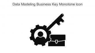 Data Modeling Business Key Monotone Icon In Powerpoint Pptx Png And Editable Eps Format