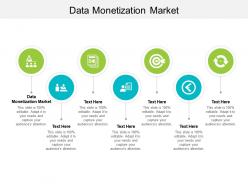 Data monetization market ppt powerpoint presentation gallery slides cpb