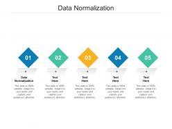 Data normalization ppt powerpoint presentation infographics slide cpb