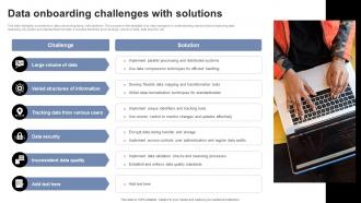 Data Onboarding Challenges With Solutions