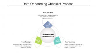 Data onboarding checklist process ppt powerpoint presentation professional templates cpb