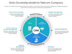 Data Ownership Model For Telecom Company